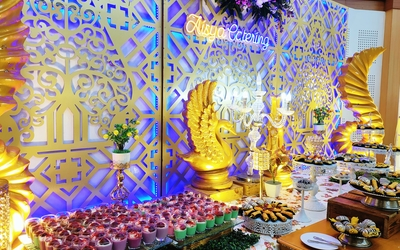 Ini dia catering wedding murah amanah dengan dekorasi mewah hasilnya pasti wah catering wedding murah