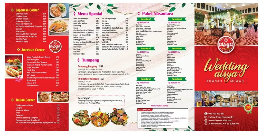 Menghidangkan Kepuasan Kelezatan dan Kemudahan dalam Satu Paket Prasmanan paket prasmanan