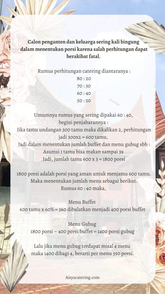 Biaya Prasmanan Pernikahan: Bagaimana Menyelaraskan Anggaran dengan Pesta Spesial Impian Anda biaya prasmanan pernikahan (2)