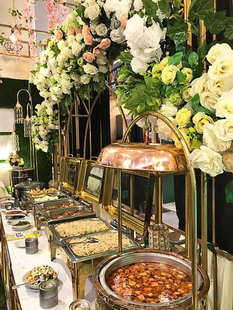 menu wedding