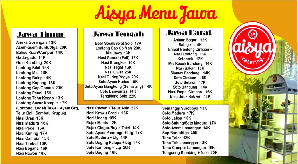 catering nikah masakan nikah jawa