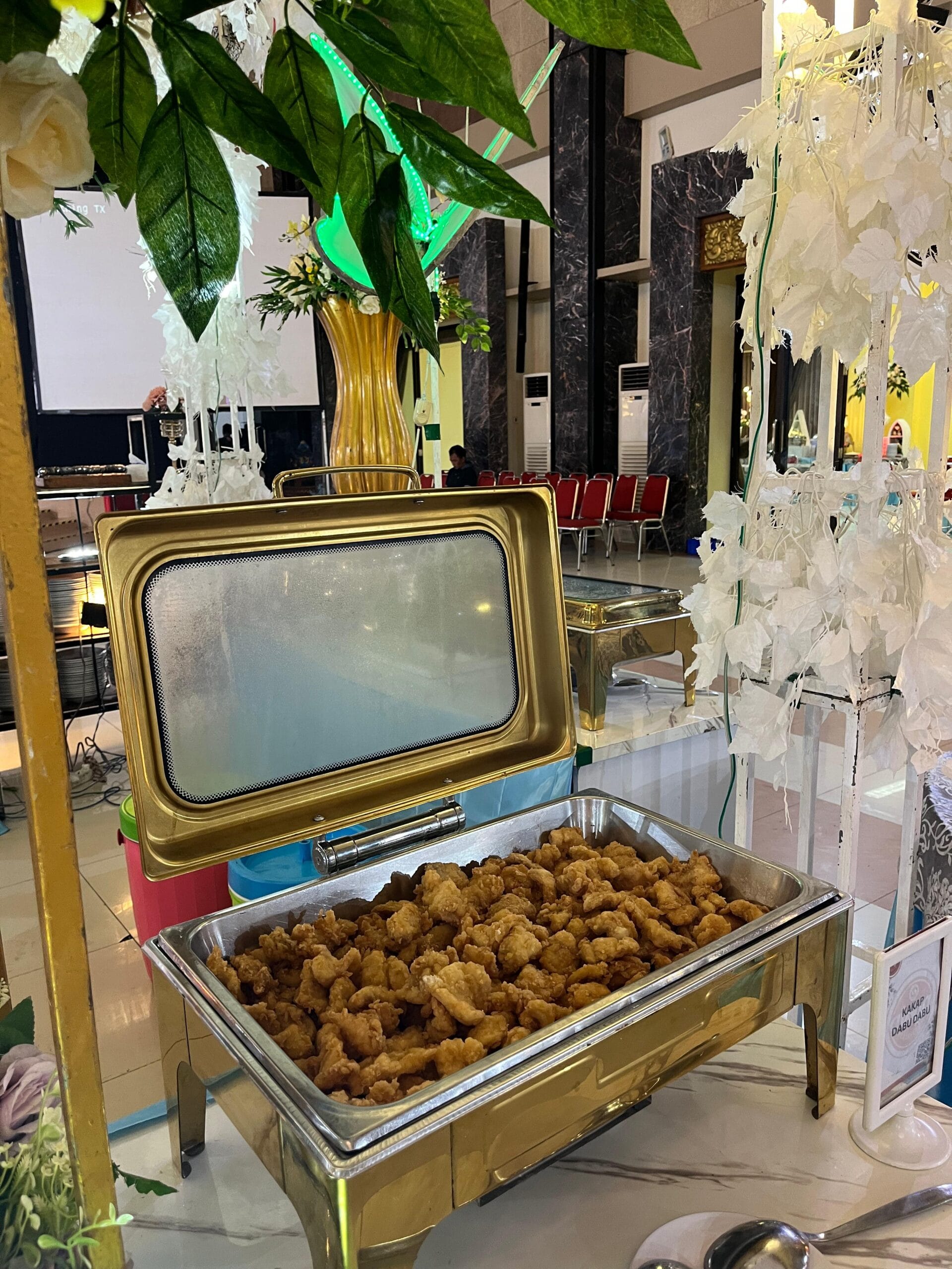 Menu Prasmanan Arisan sederhana
