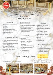 Paket katering nikah hemat