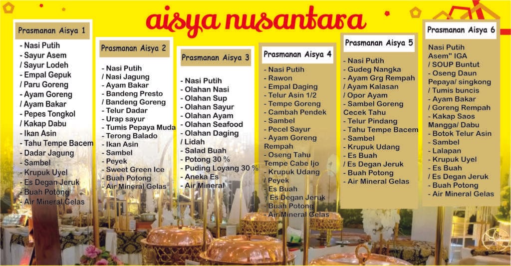 Menu Buffet pernikahan sidoarjo