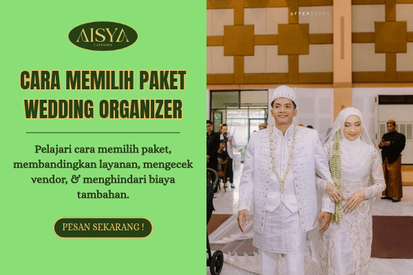 Cara Memilih Paket Wedding Organizer